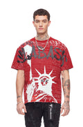 Valabasas Freedom Tee - Rustic Red