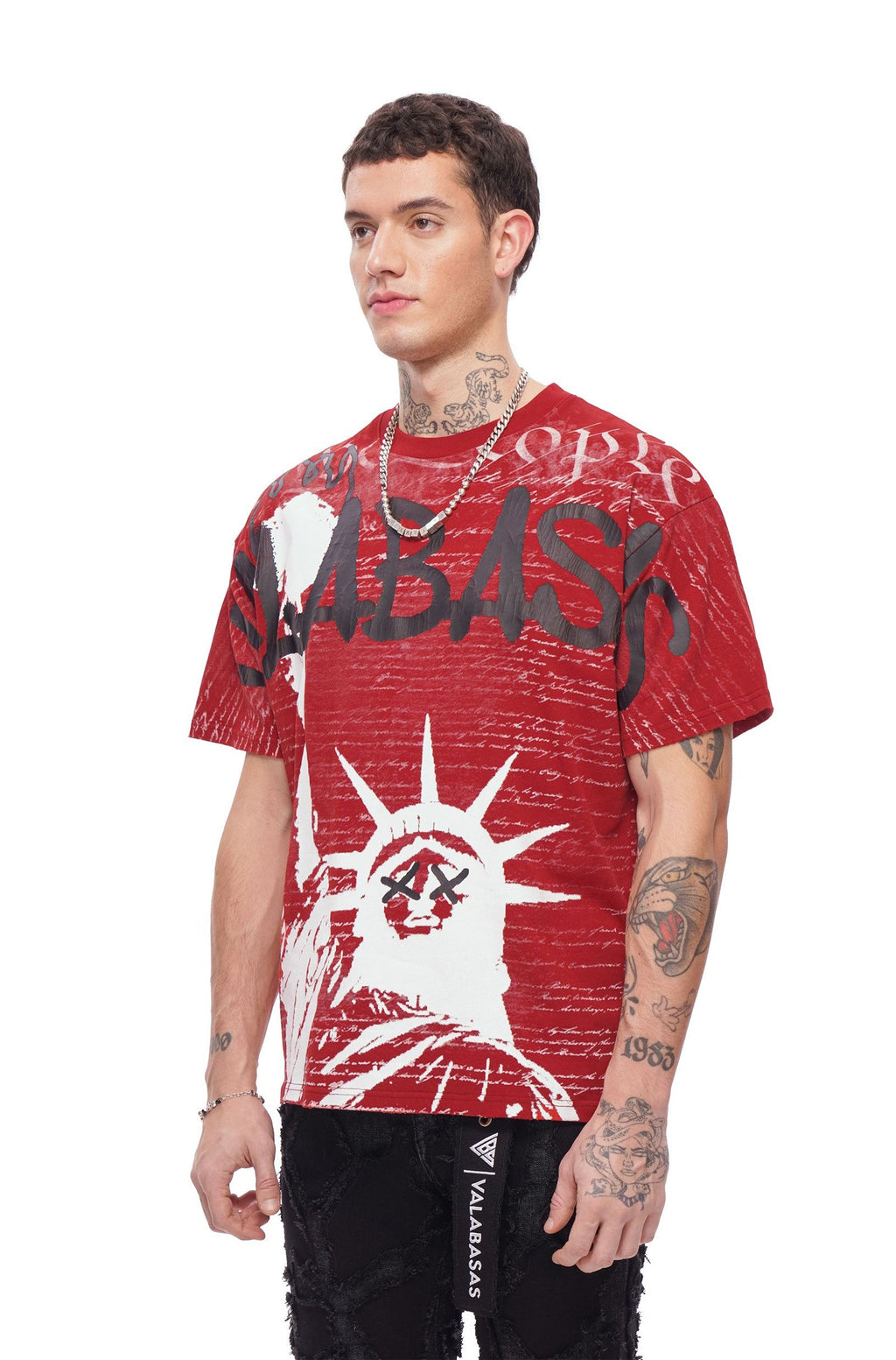 Valabasas Freedom Tee - Rustic Red