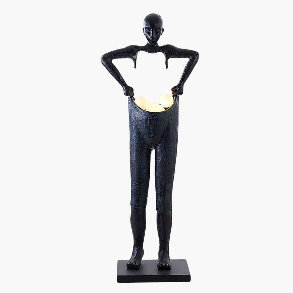 Velari Resin Floor Lamp