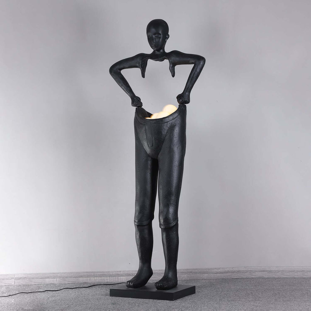 Velari Resin Floor Lamp