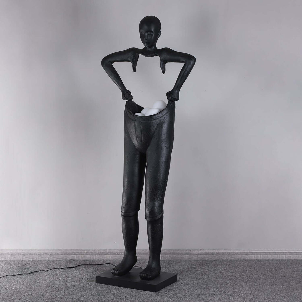 Velari Resin Floor Lamp
