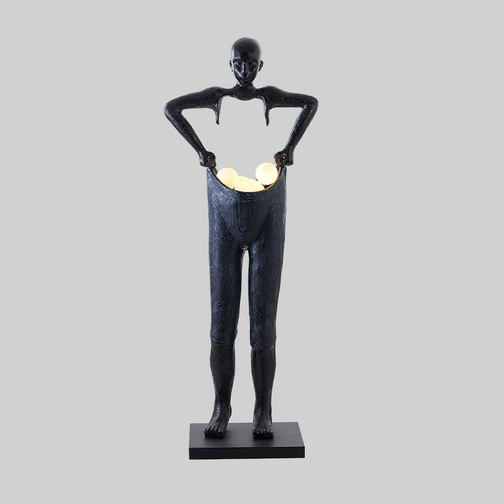 Velari Resin Floor Lamp