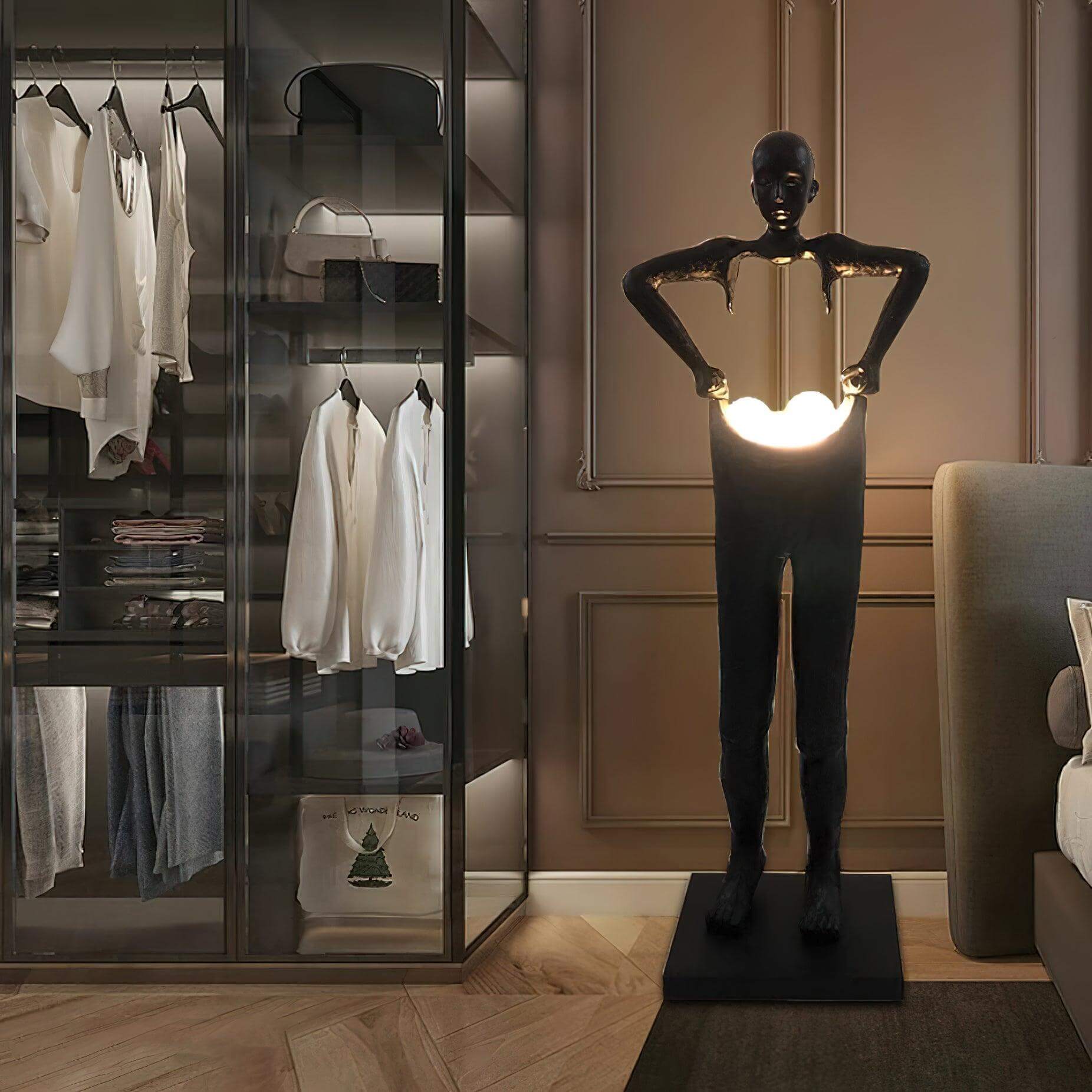 Velari Resin Floor Lamp