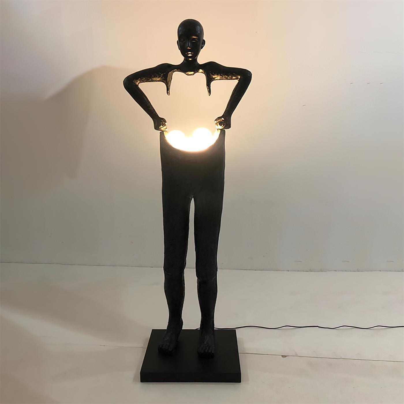 Velari Resin Floor Lamp