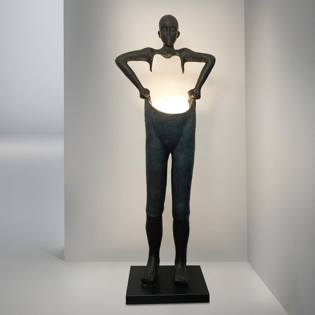 Velari Resin Floor Lamp