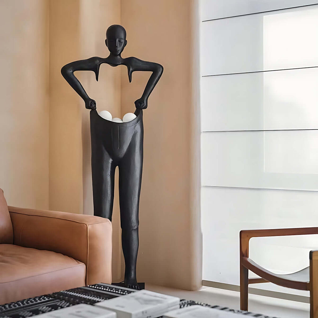 Velari Resin Floor Lamp