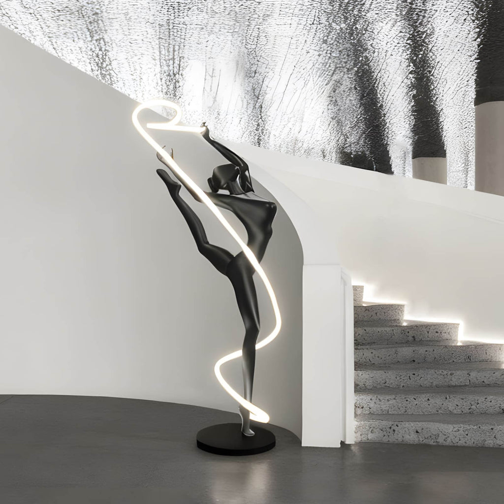 Veloma Sculpture Floor Lamp