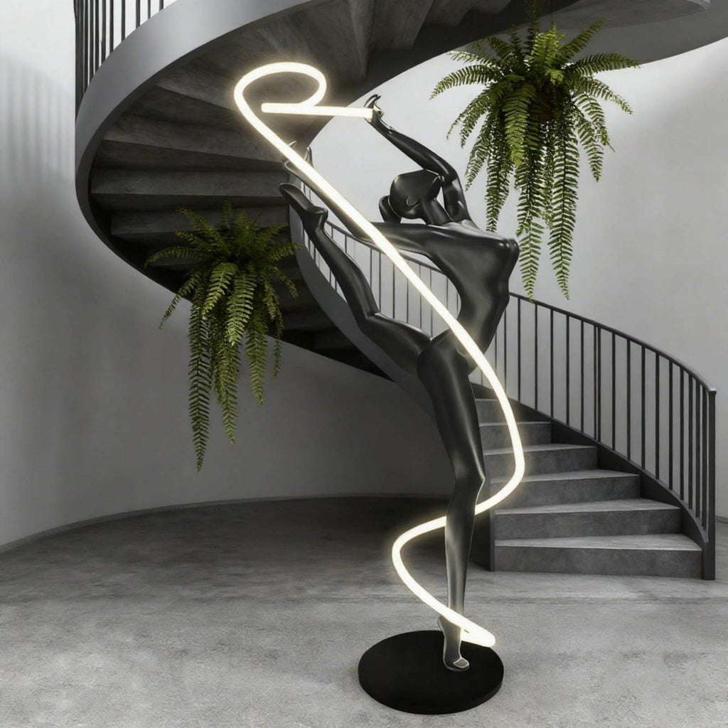 Veloma Sculpture Floor Lamp