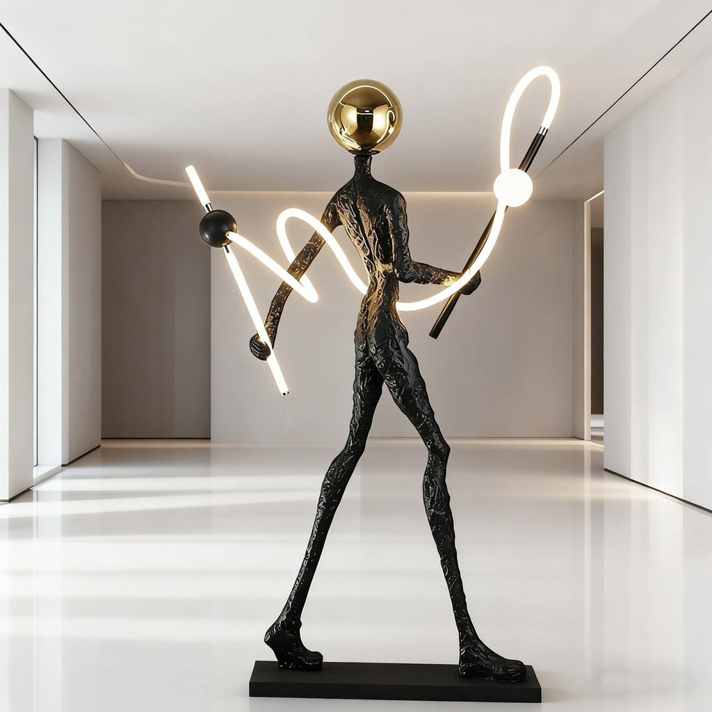 Vezqo Sculpture Floor Lamp