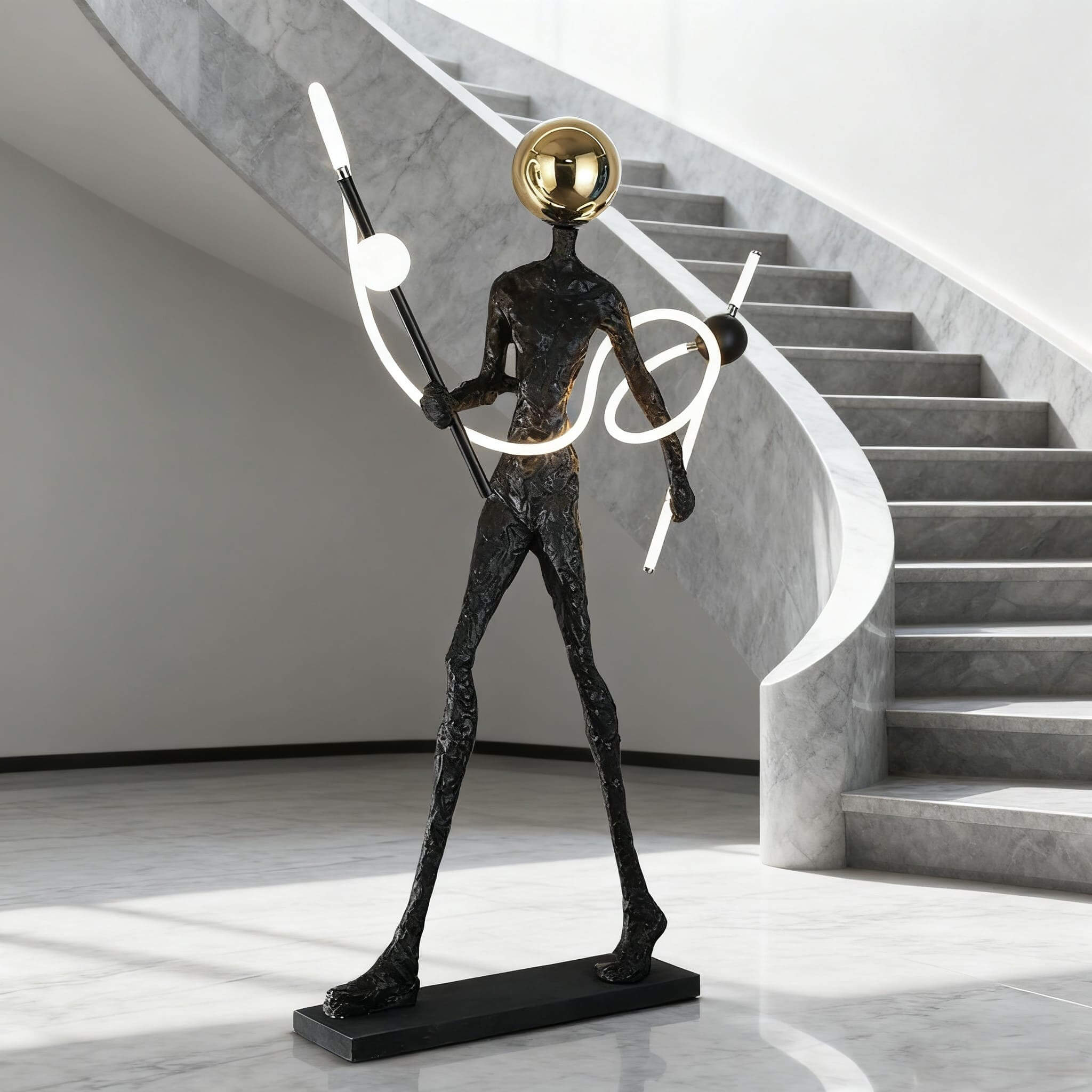 Vezqo Sculpture Floor Lamp
