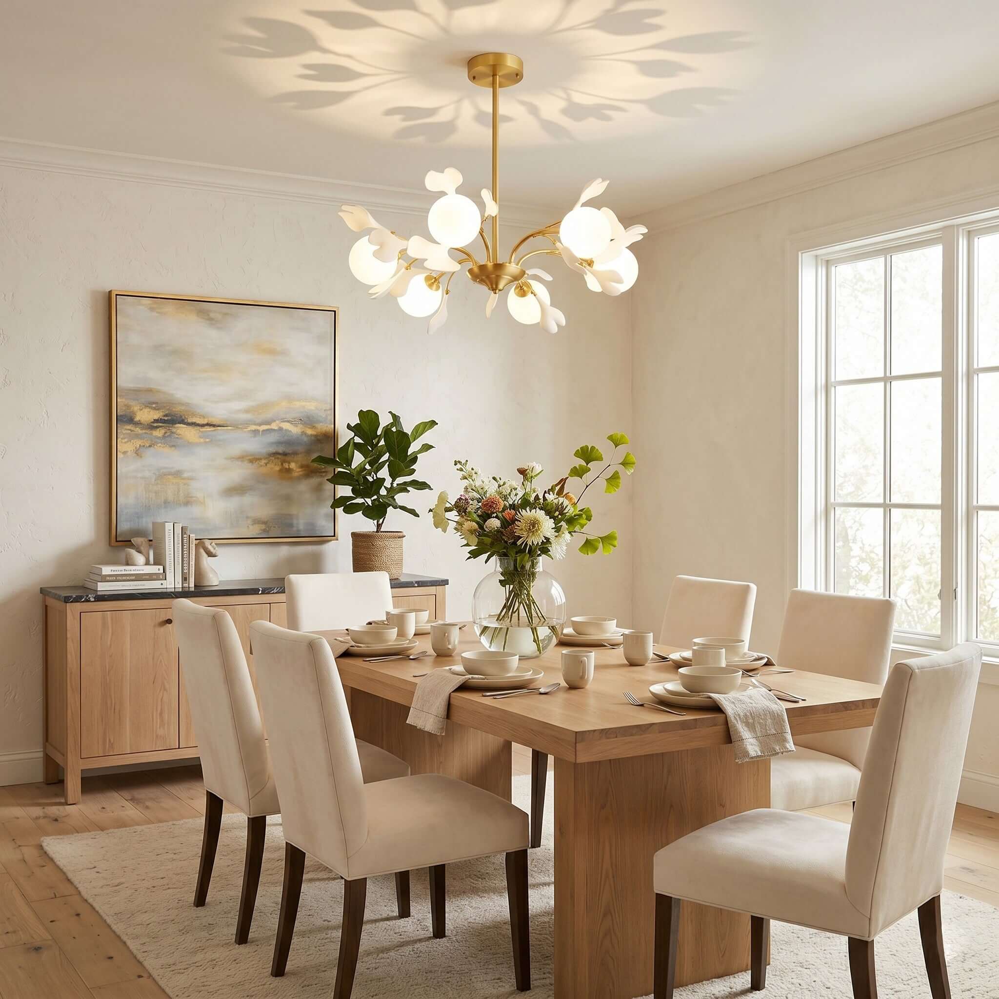 Vico Gingko Chandelier