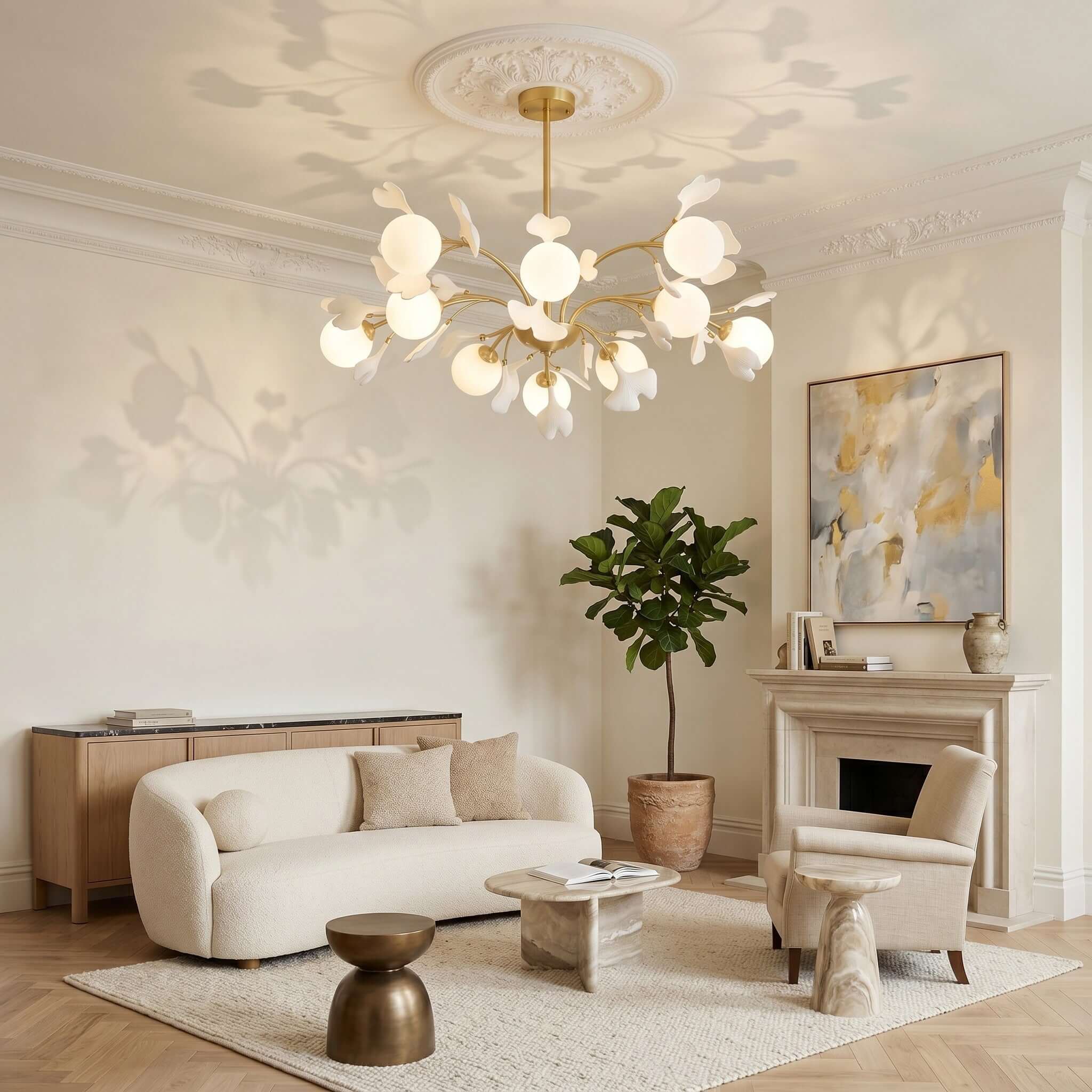Vico Gingko Chandelier