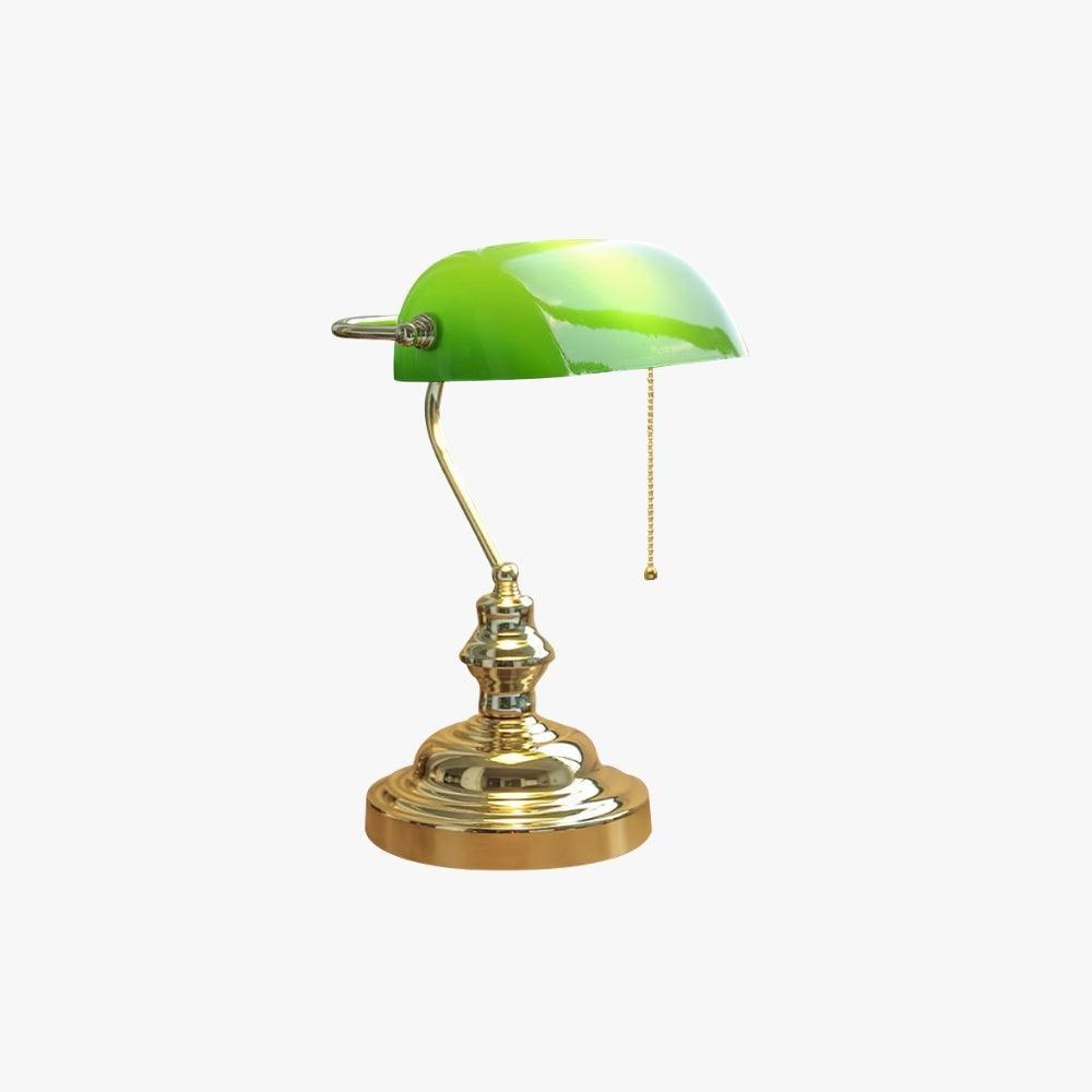 Vintage Bankers Table Lamp