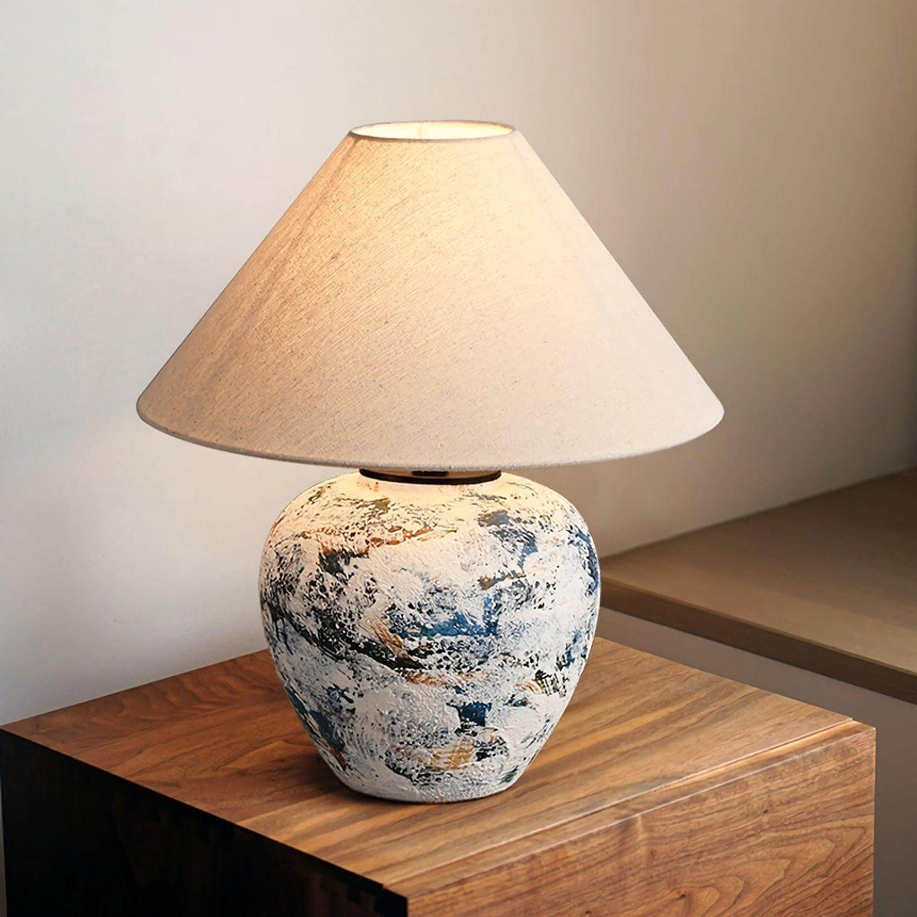 Neoclassical Ceramic Table Lamp
