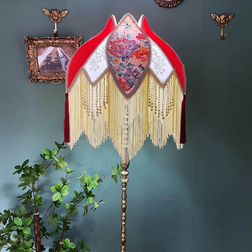 Vintage Tassel Floor Lamp