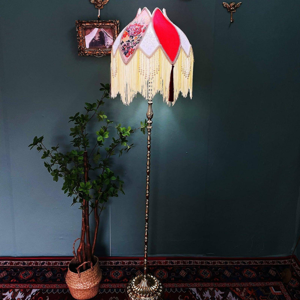 Vintage Tassel Floor Lamp