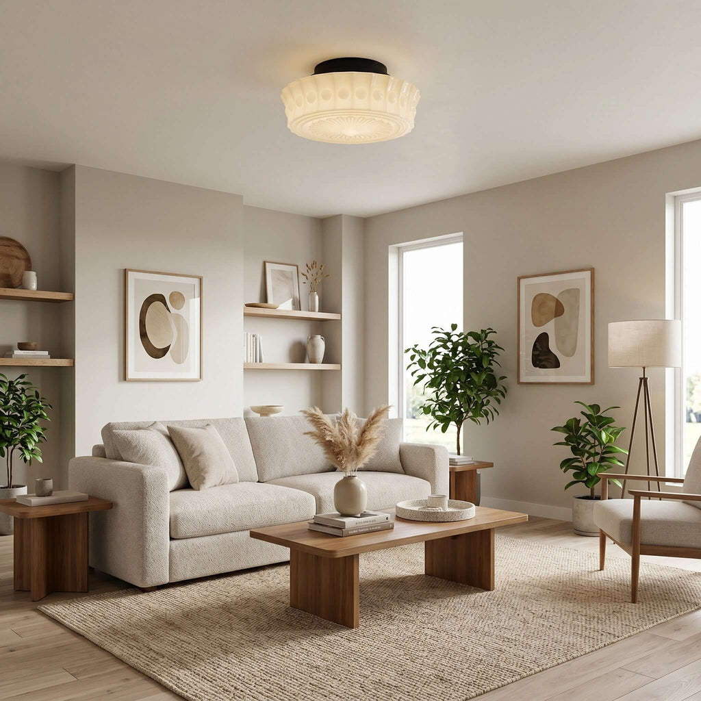 Vintage Round Ceiling Light