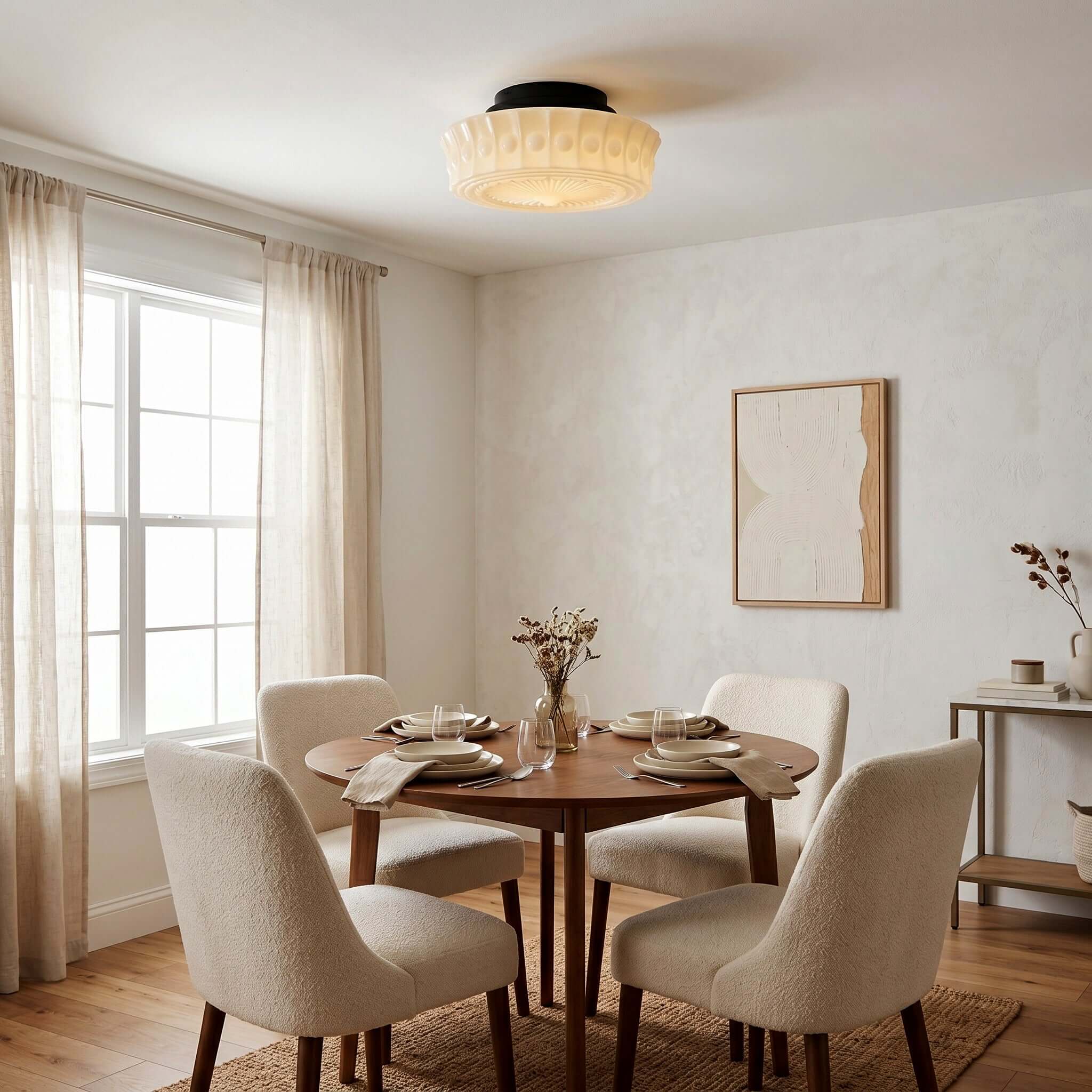 Vintage Round Ceiling Light