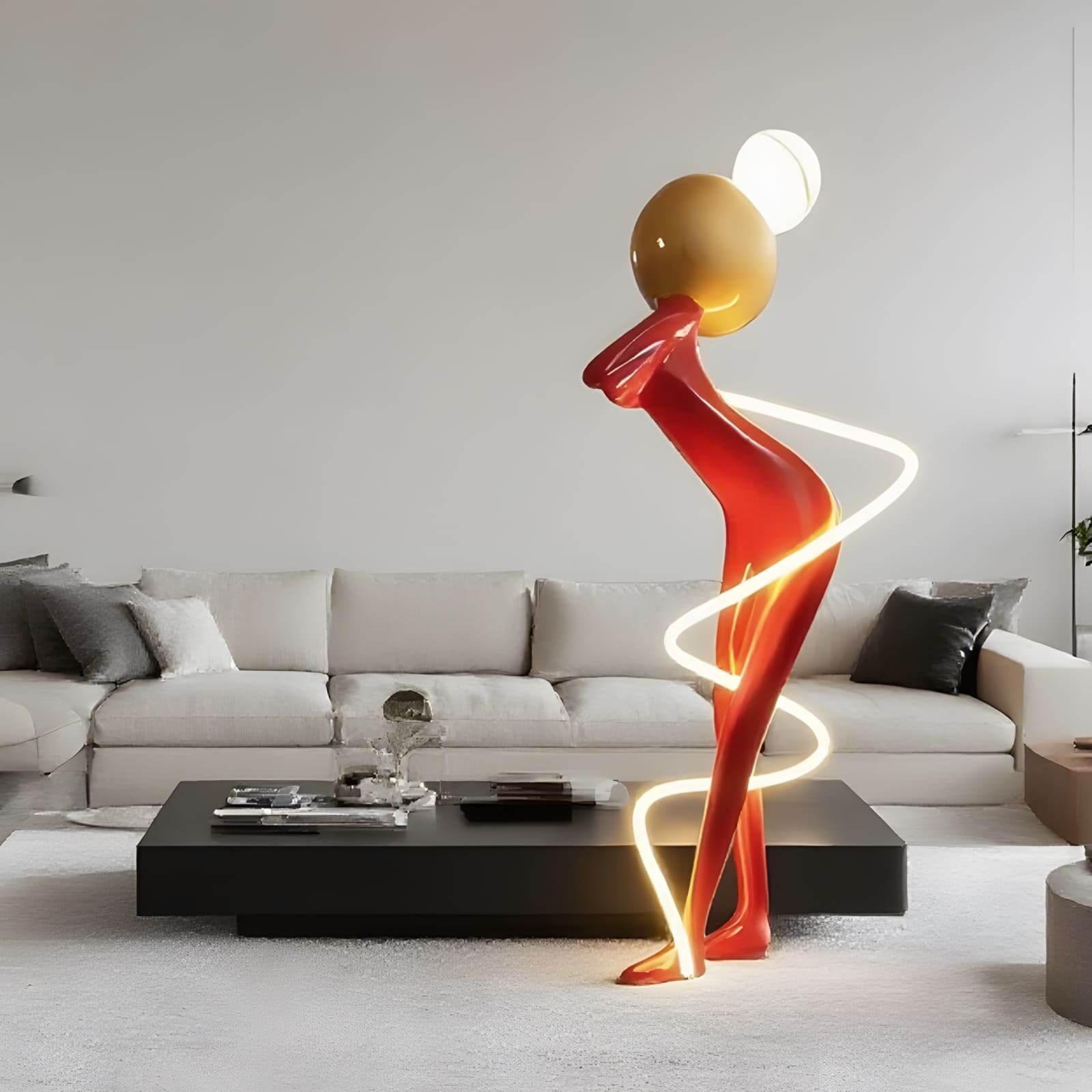 Vynova Sculptural Floor Lamp