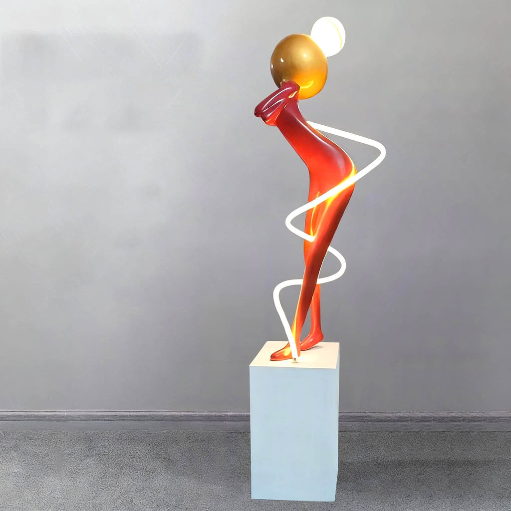 Vynova Sculptural Floor Lamp