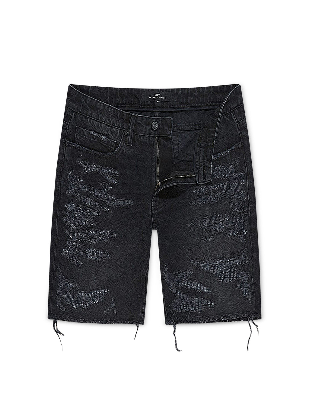Jordan Craig Riverside Denim Shorts - Black Shadow