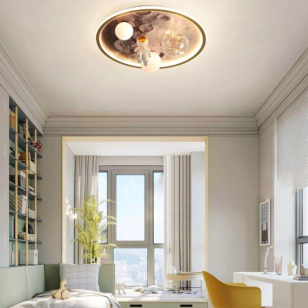 Walking Moon Ceiling Lamp