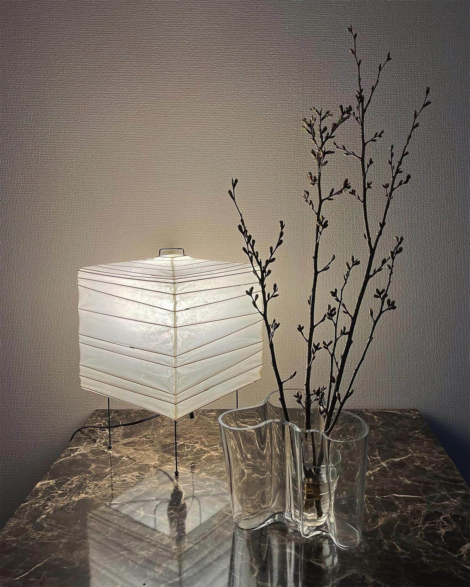 Washi Paper 3X Table Lamp
