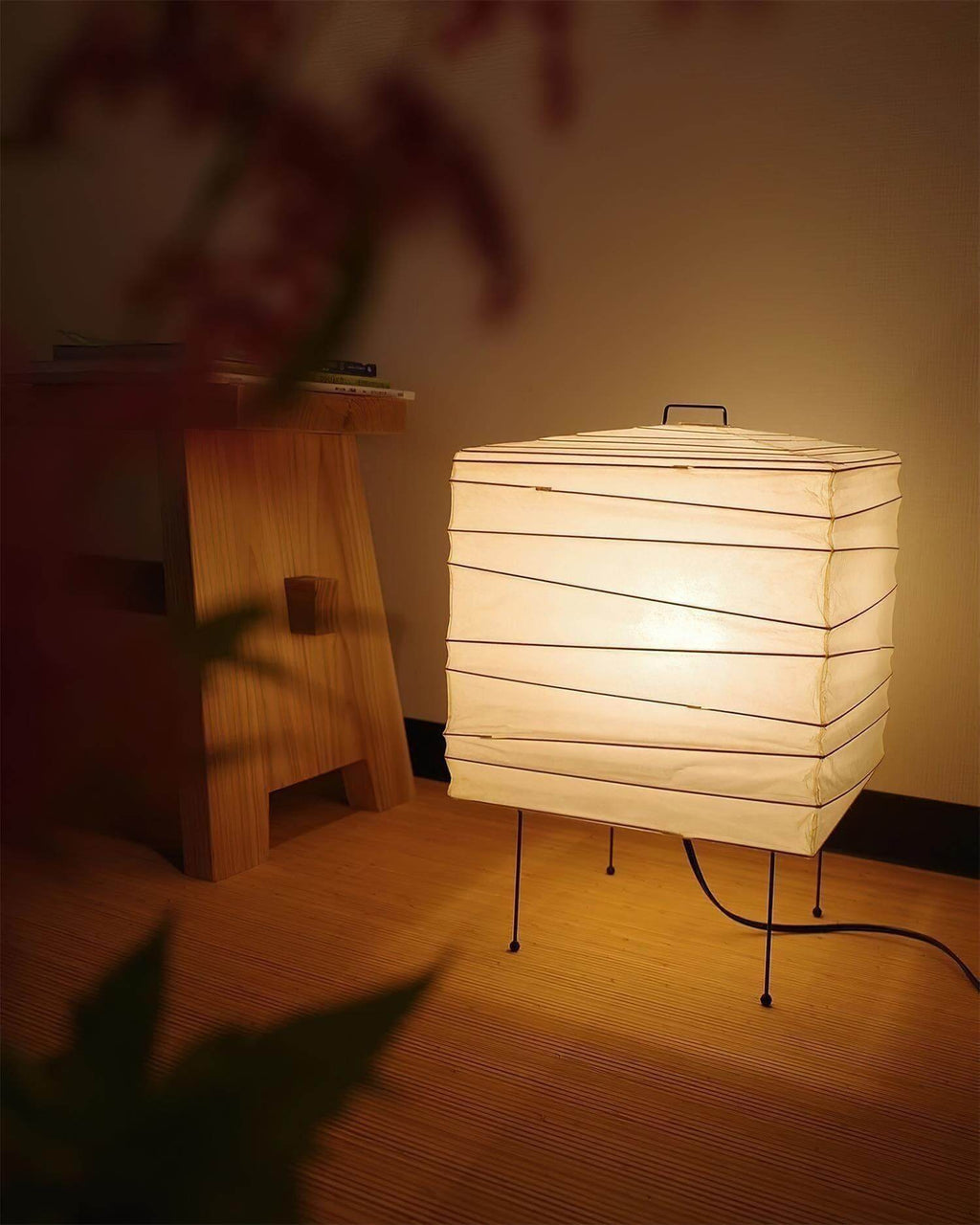 Washi Paper 3X Table Lamp