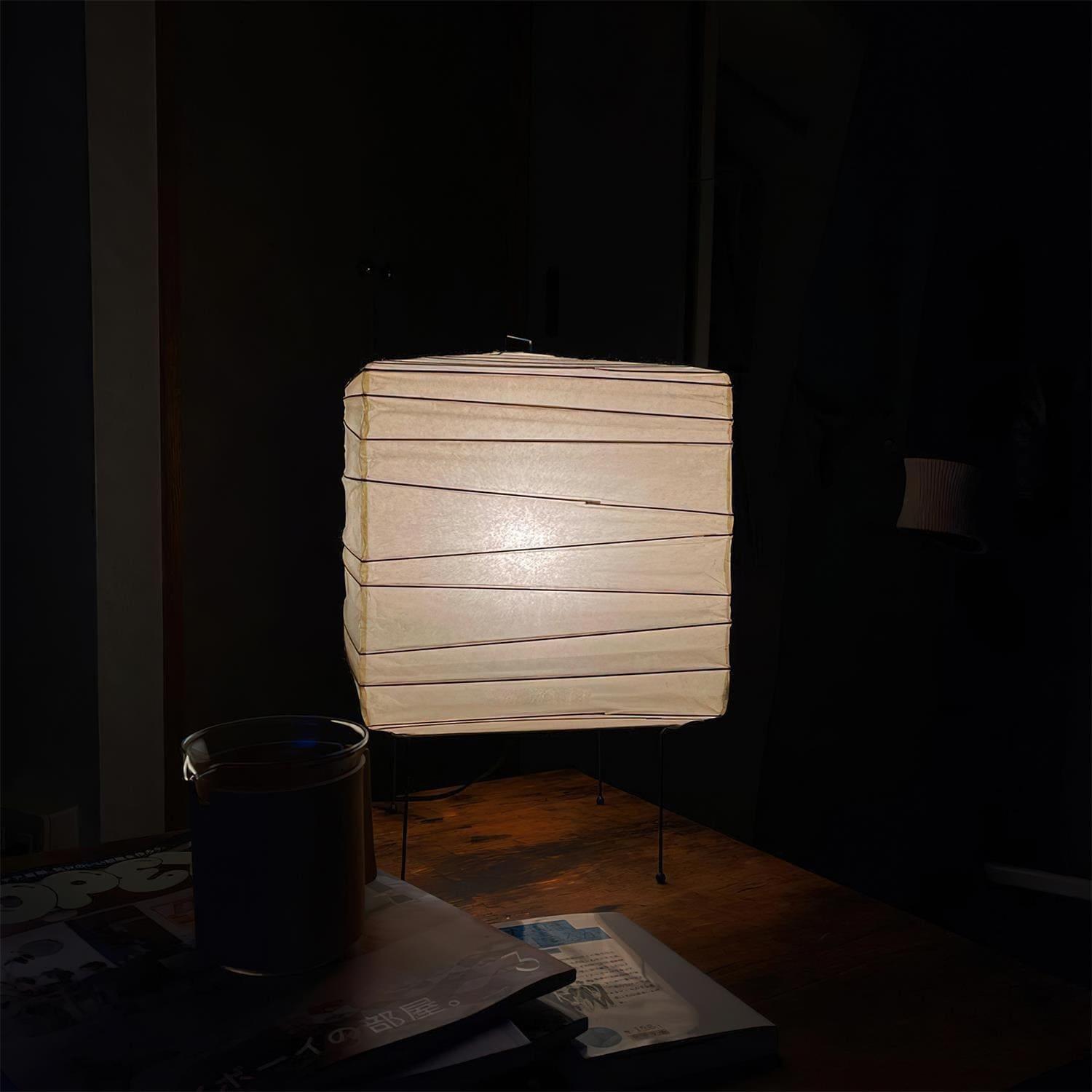 Washi Paper 3X Table Lamp