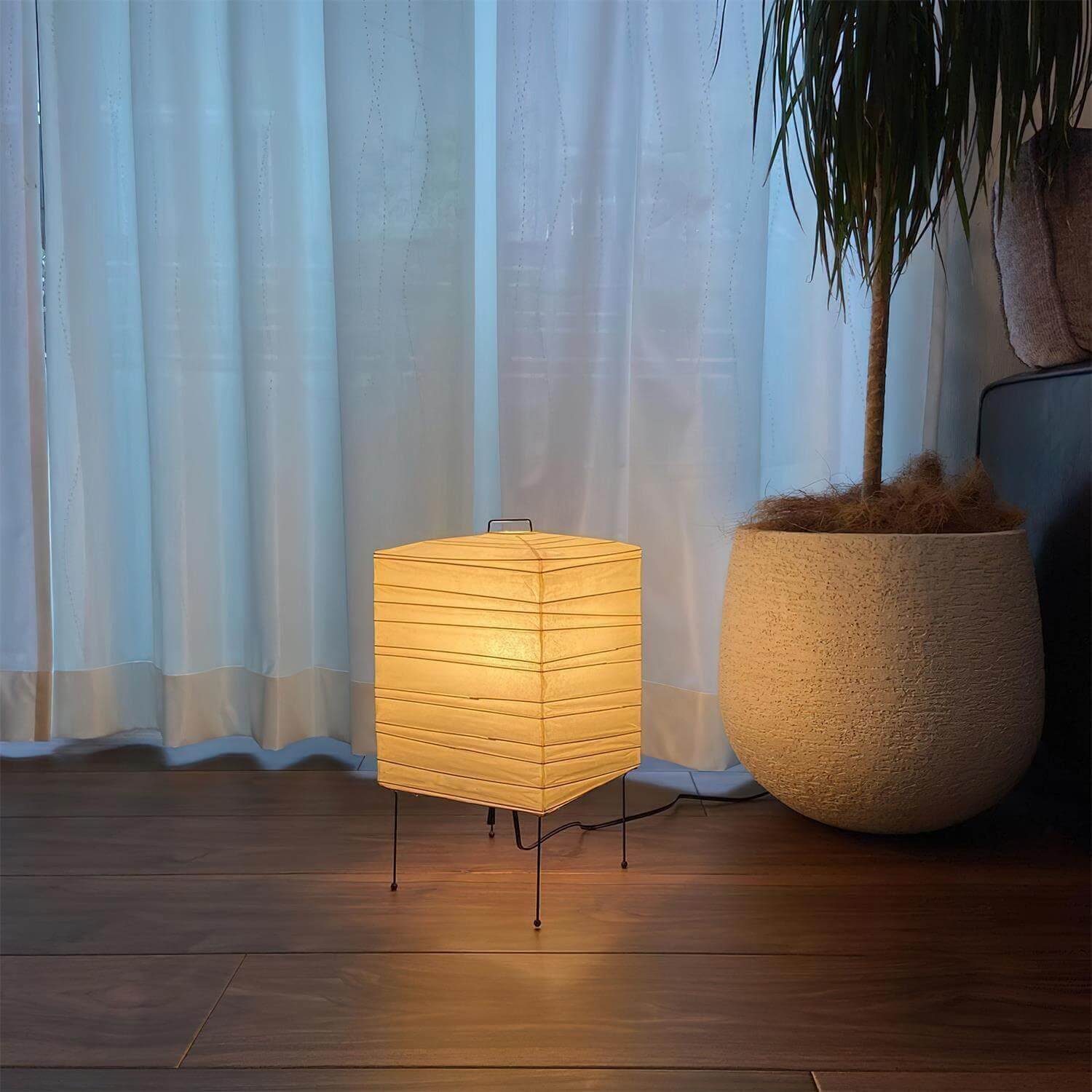 Washi Paper 3X Table Lamp