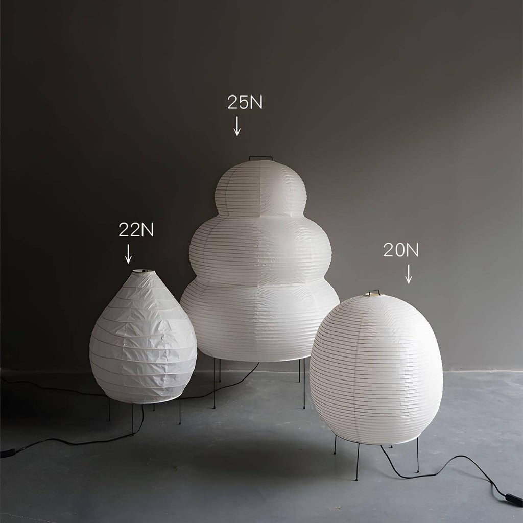Washi Paper 25N Floor Lamp