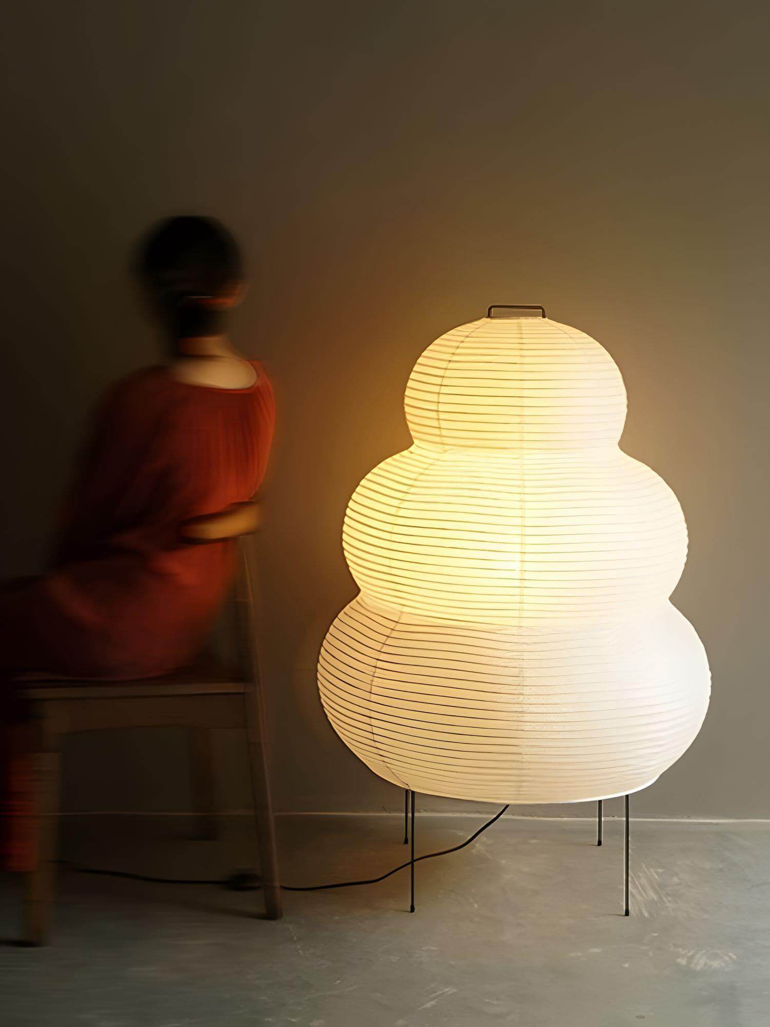 Washi Paper 25N Floor Lamp