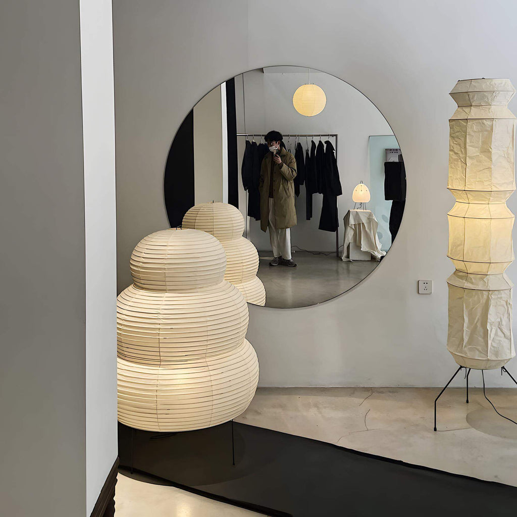 Washi Paper 25N Floor Lamp