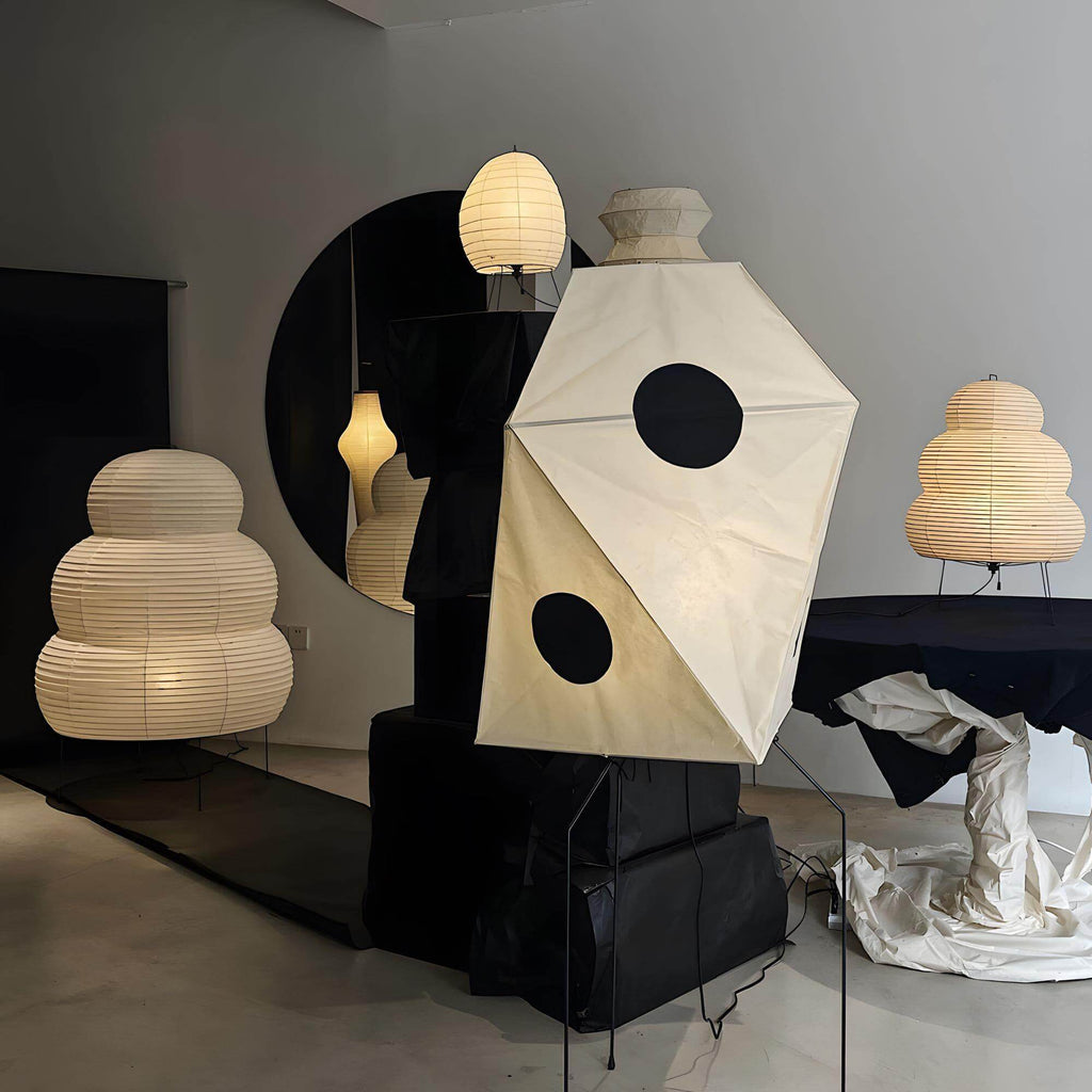 Washi Paper 25N Floor Lamp