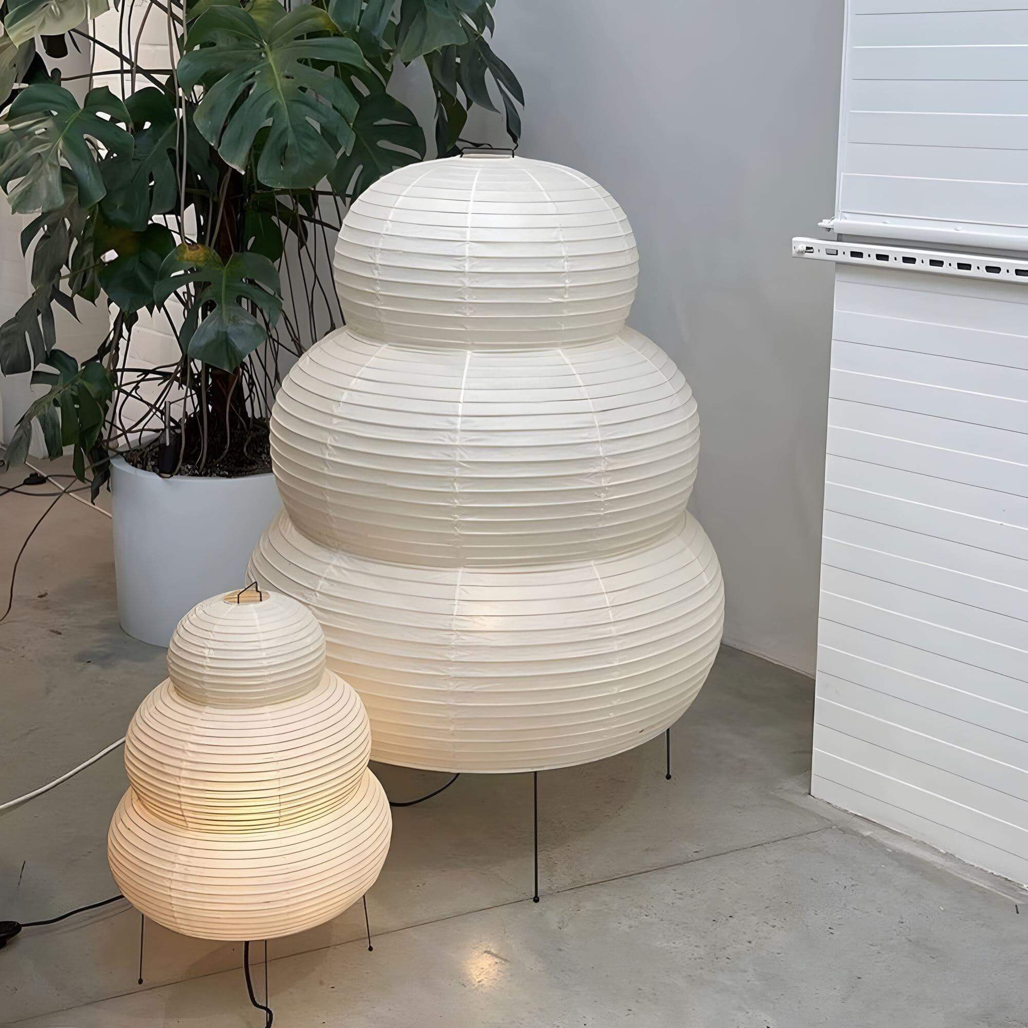 Washi Paper 25N Floor Lamp
