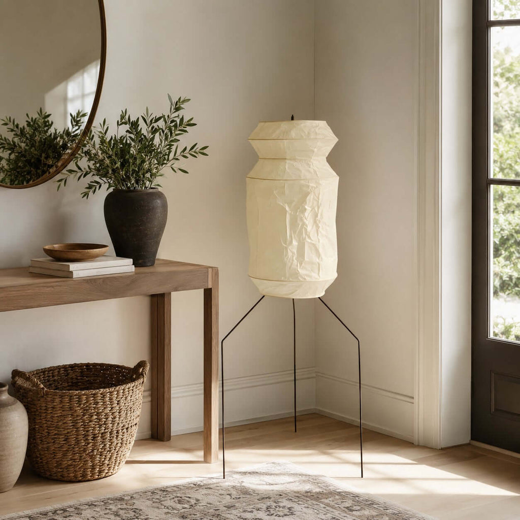 Washi Paper UF3-L6 Floor Lamp