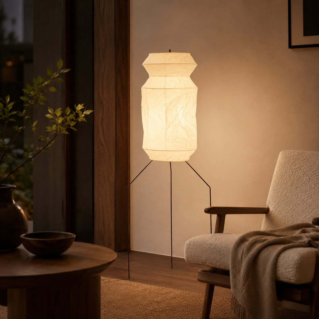 Washi Paper UF3-L6 Floor Lamp