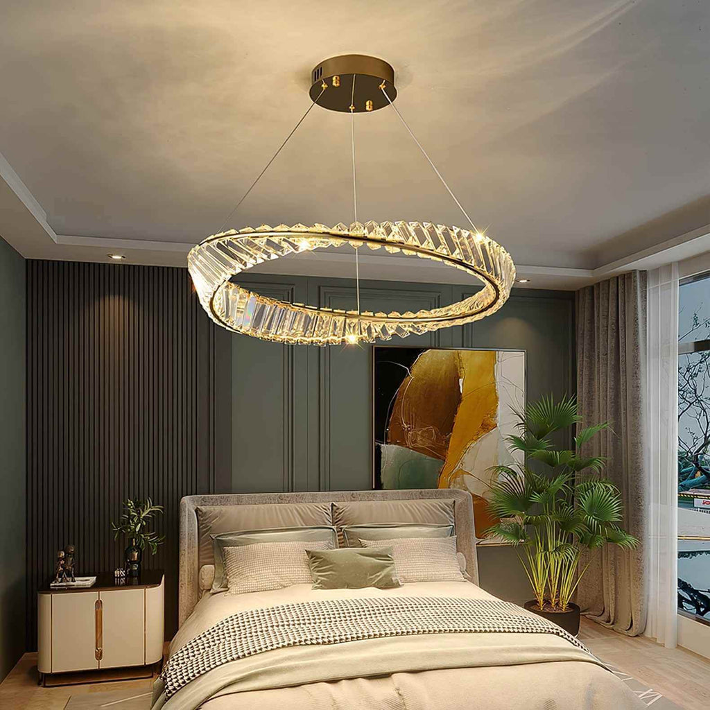 Wave Crystal Chandelier