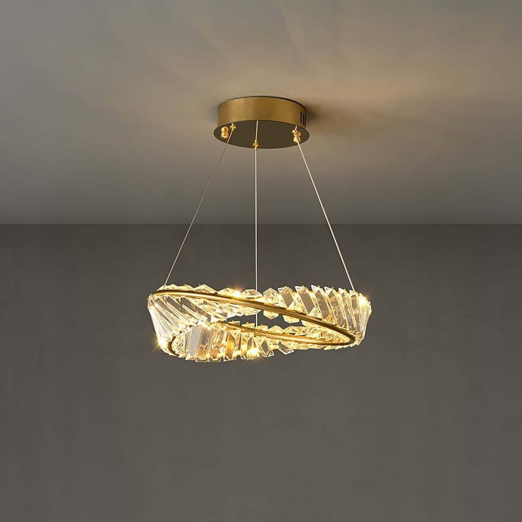 Wave Crystal Chandelier