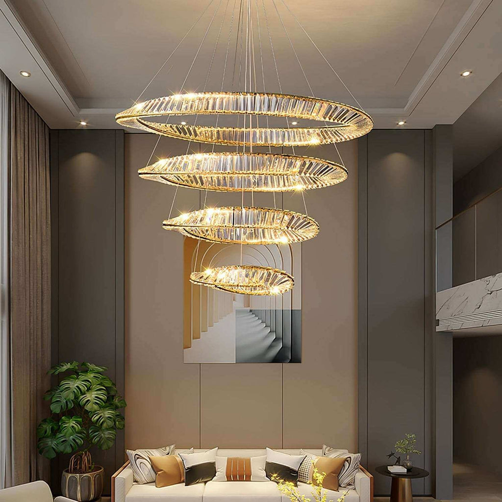 Wave Crystal Chandelier