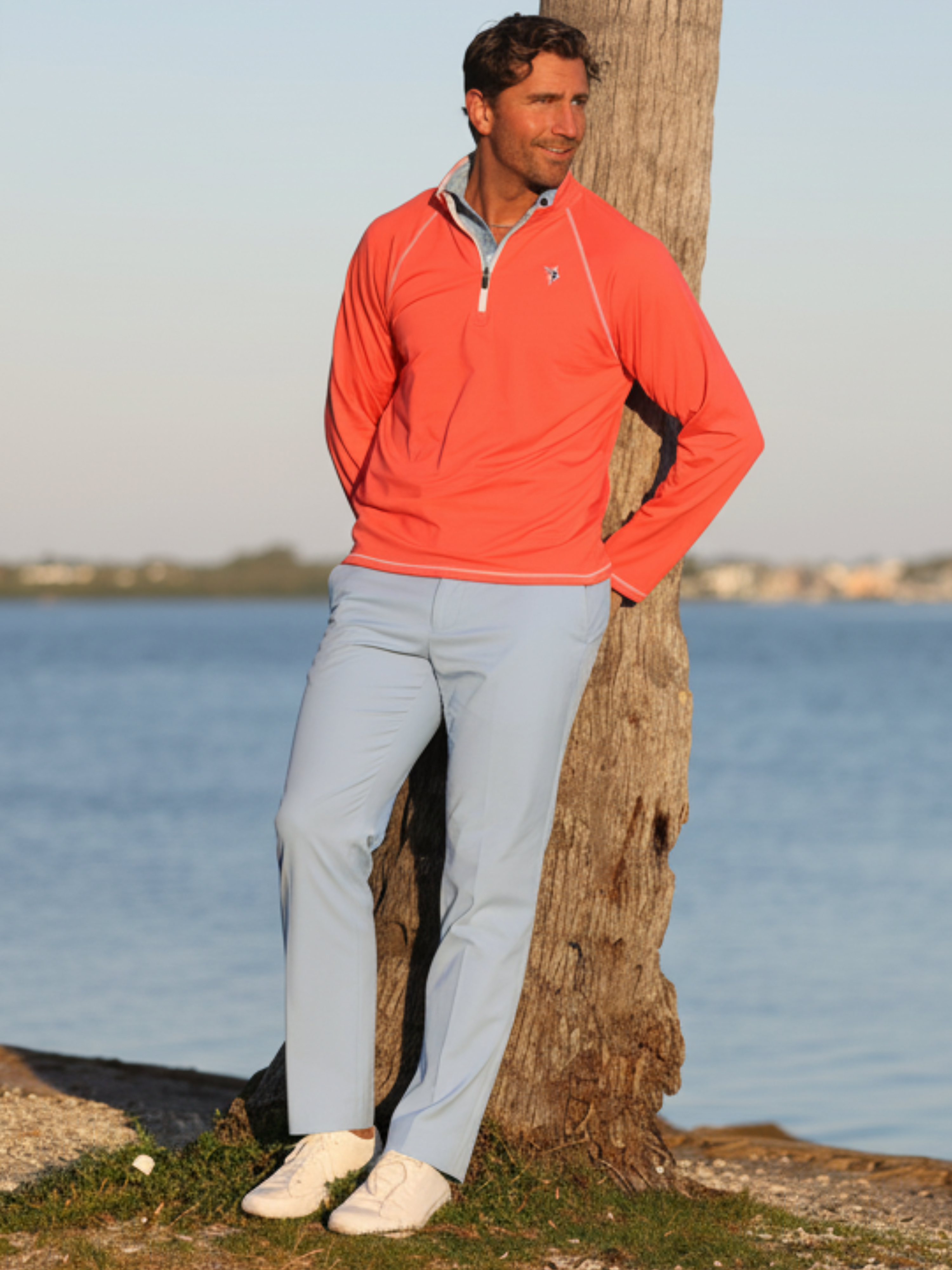 New Harbor Quarter Zip Effortless Comfort