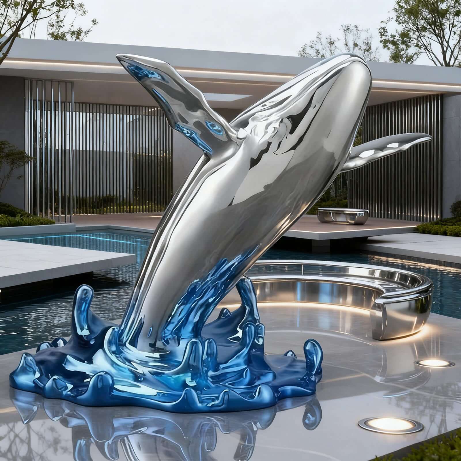 Whale Sculpture