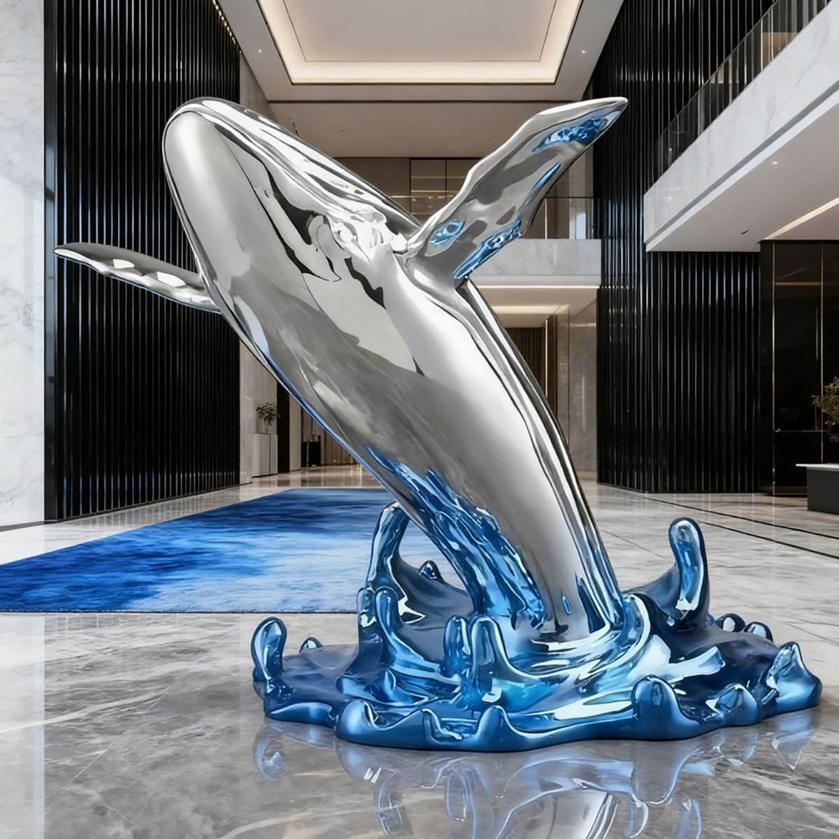 Whale Sculpture