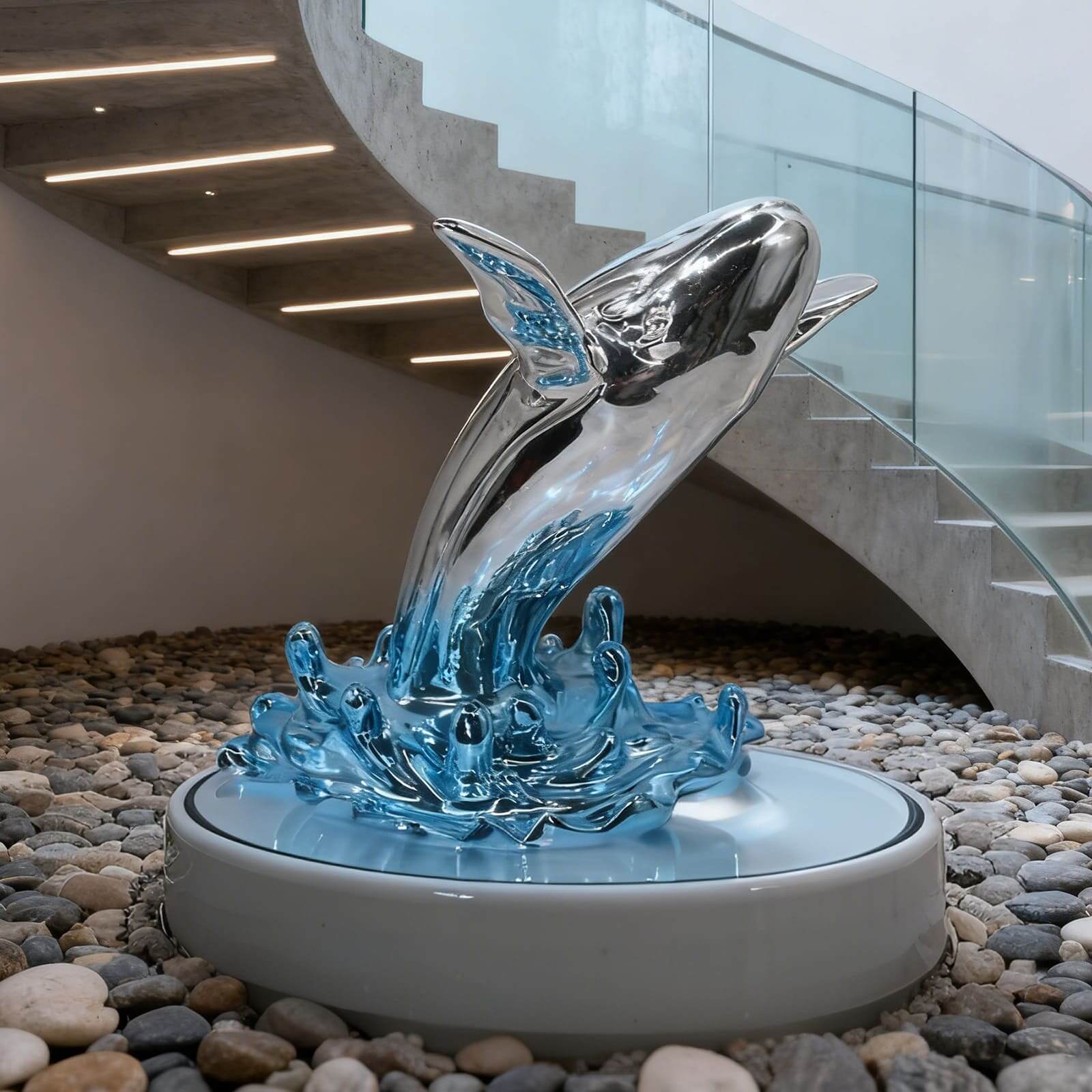 Whale Sculpture