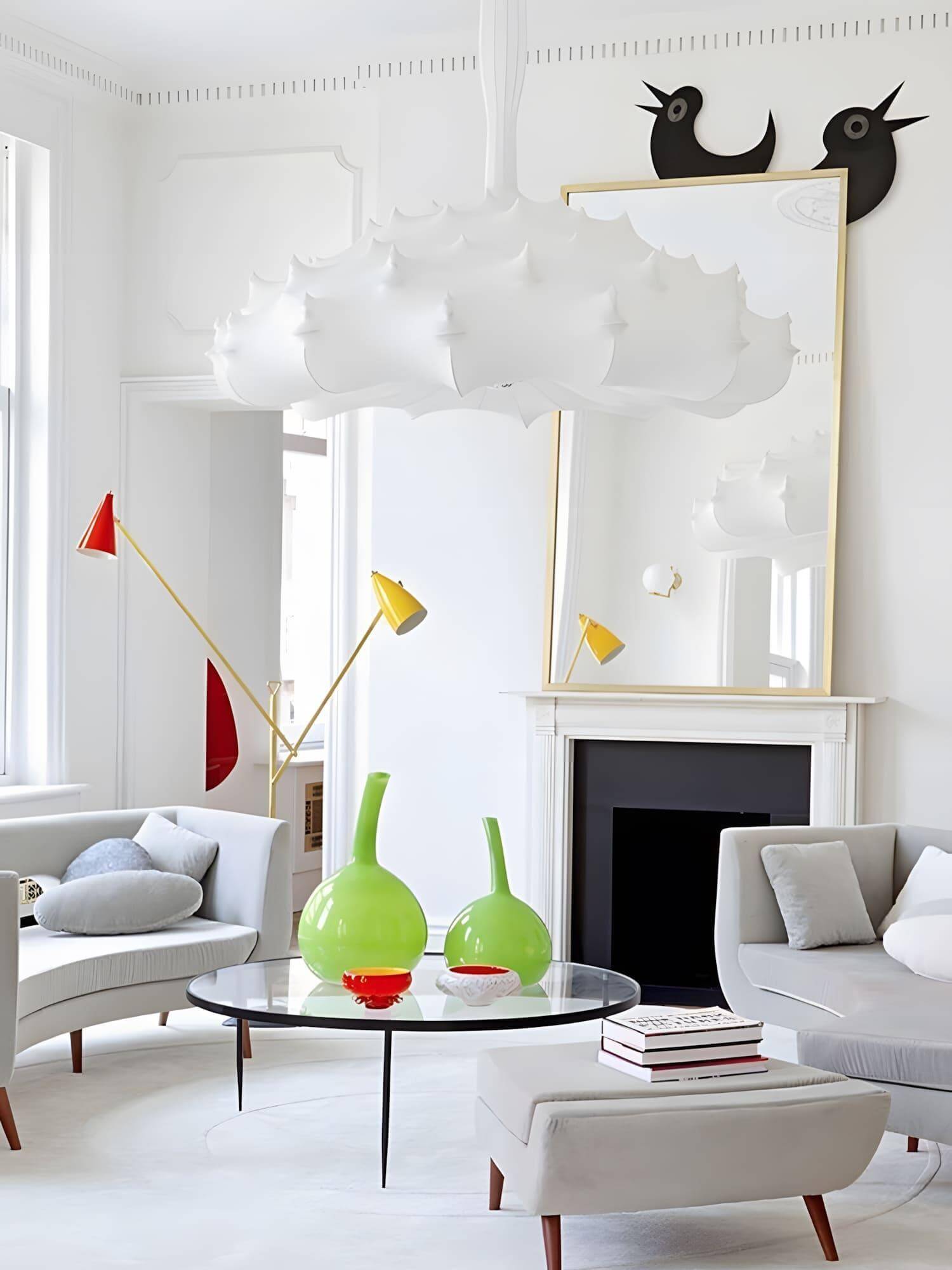 White Ghost Pendant Lamp