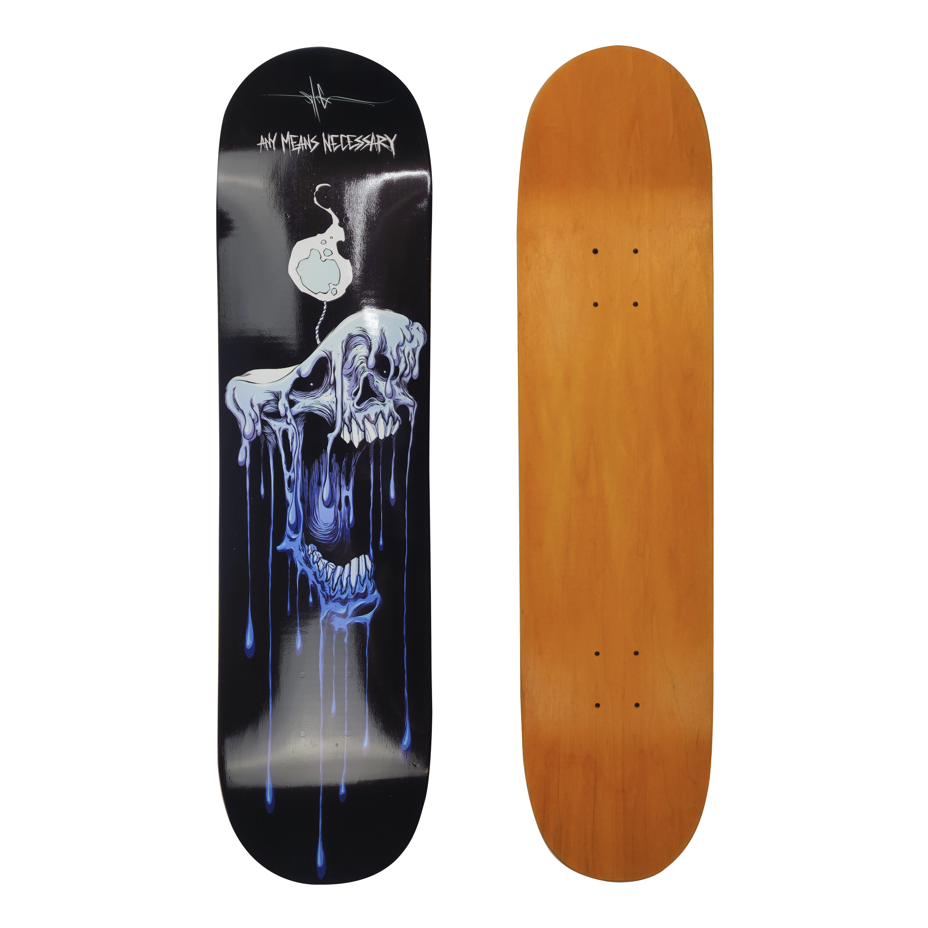 Wicked Out Skateboard Black