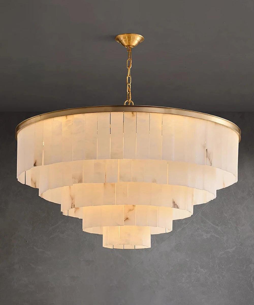 Windham Alabaster Chandelier