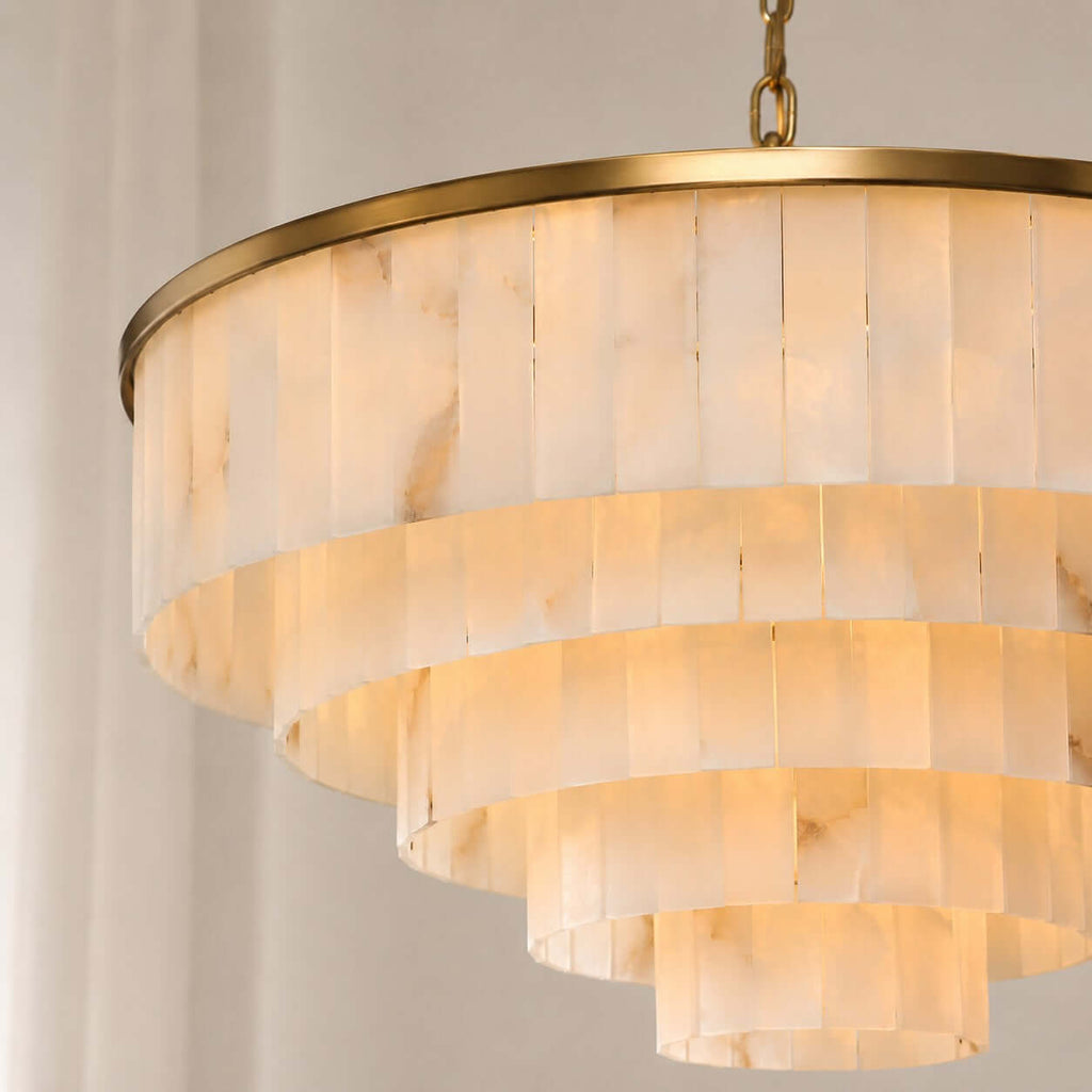 Windham Alabaster Chandelier