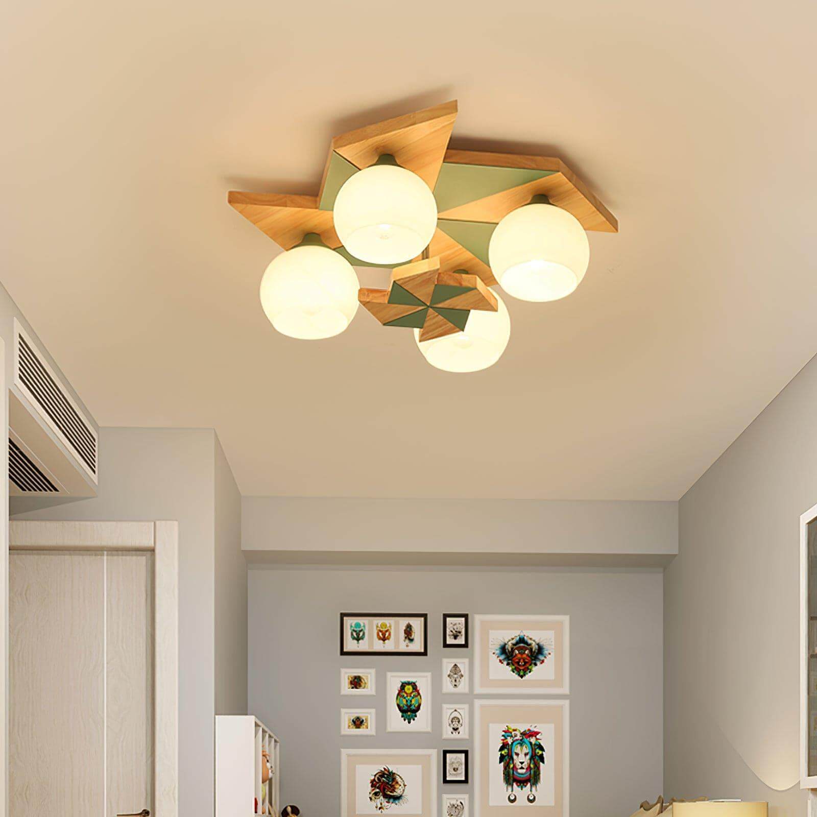 Windmill Ceiling Light
