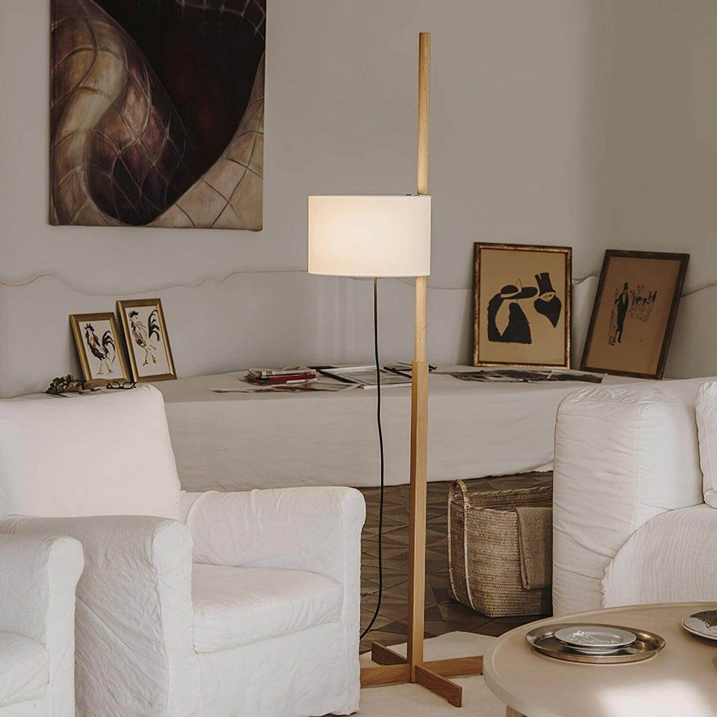 Wood Tmm Floor Lamp
